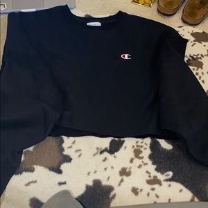 Champion cropped crewneck